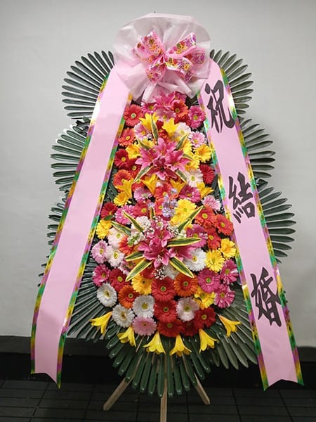 그래머시 코엑스 가족 친지분들이 정성스레 의뢰하신 축하 꽃배달