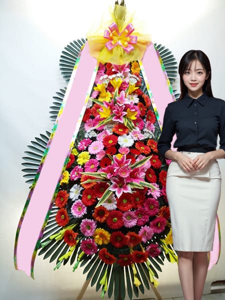 그래머시 코엑스 3단화환 고급형